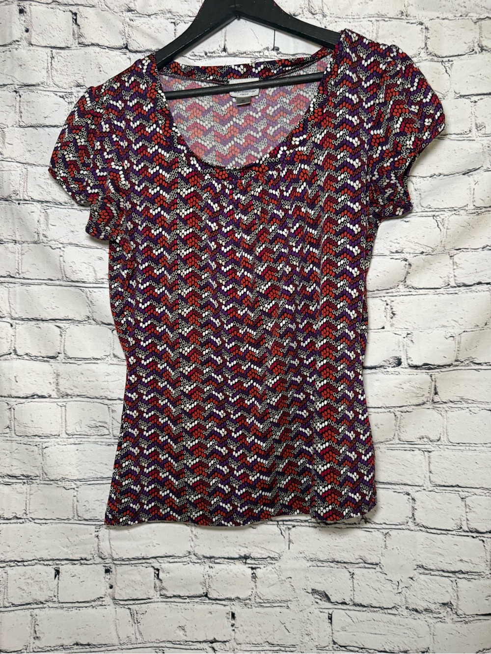 Worthington multi color top. Size M
